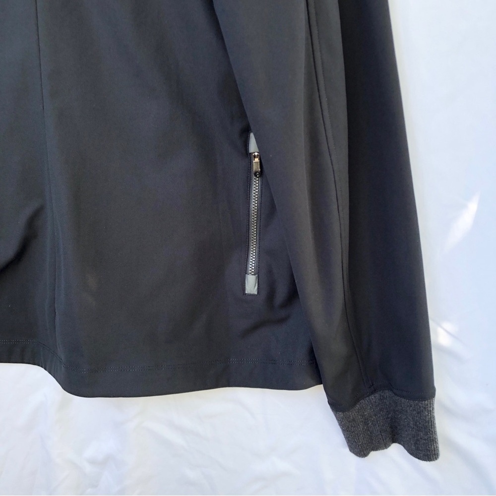LULULEMON | SWIPE RIGHT JACKET HEATHERED BLACK IN LARGE - Picture 10 of 11
